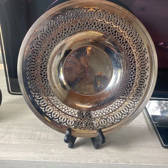 Royal Rochester Silver Tray 3498 - Picture 1 of 6